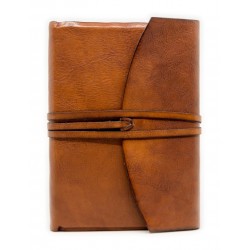 Cuaderno de viaje de cuero