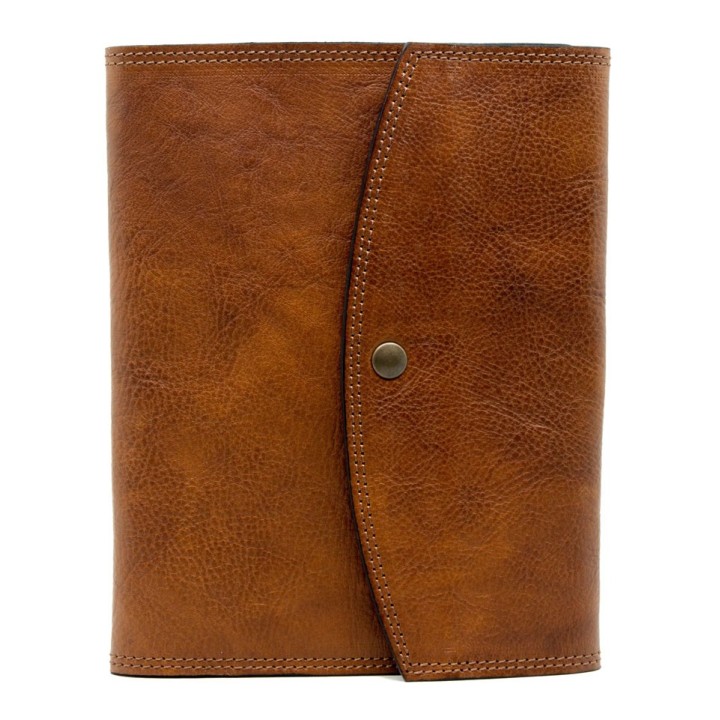 Memo holder snap with closure buy on Officina della Pelle