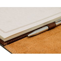 Refillable notepad case