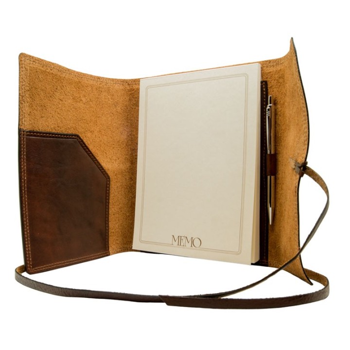 Replaceable notebook holder buy on Officina della Pelle
