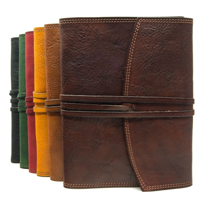 Replaceable notebook holder buy on Officina della Pelle