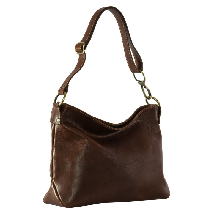 Borsa artigianale in vera pelle su Officina della pelle Lucca