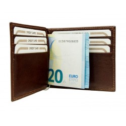 Banknotenhalter aus echtem Leder 580