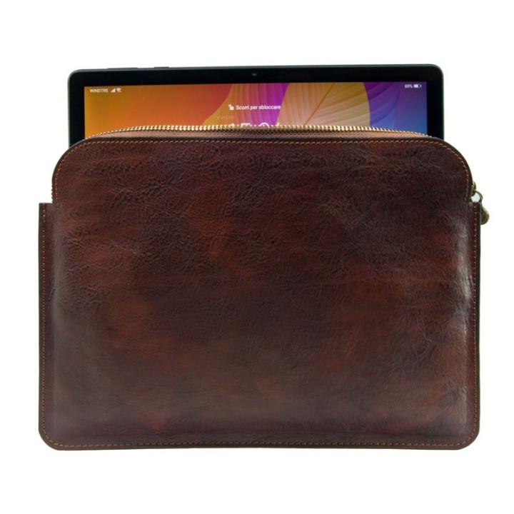 iPad 10インチとタブレット用ケース Officina della Pelle