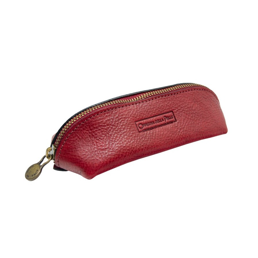 Small Leather Case Red