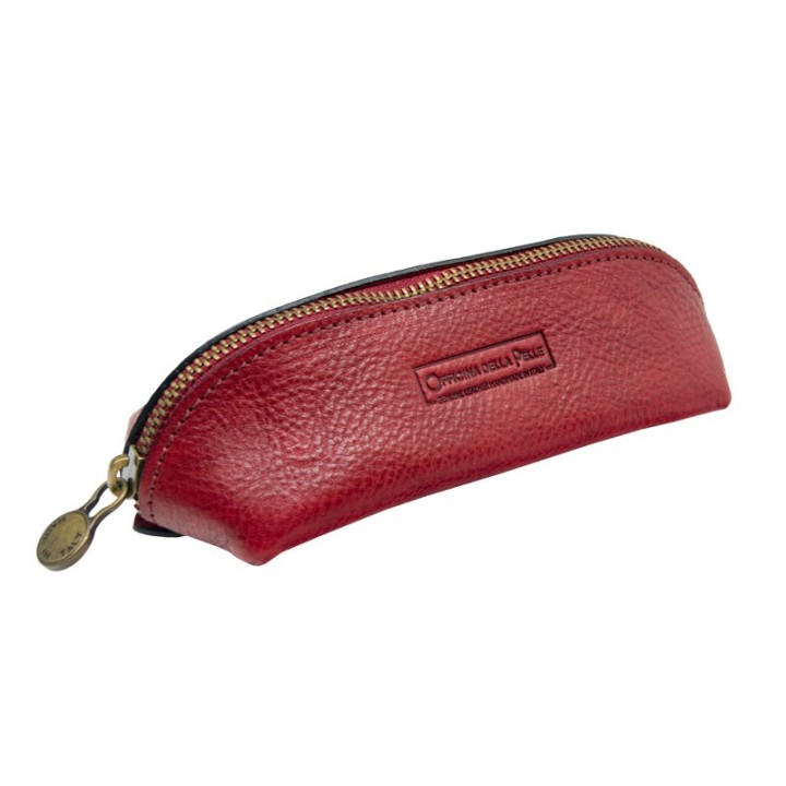 Small Leather Case Red
