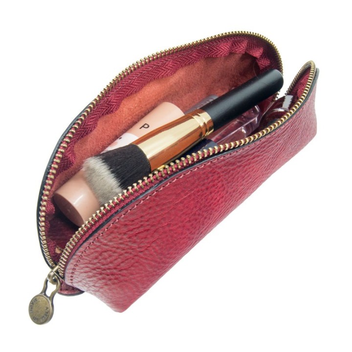 Small Leather Case Red