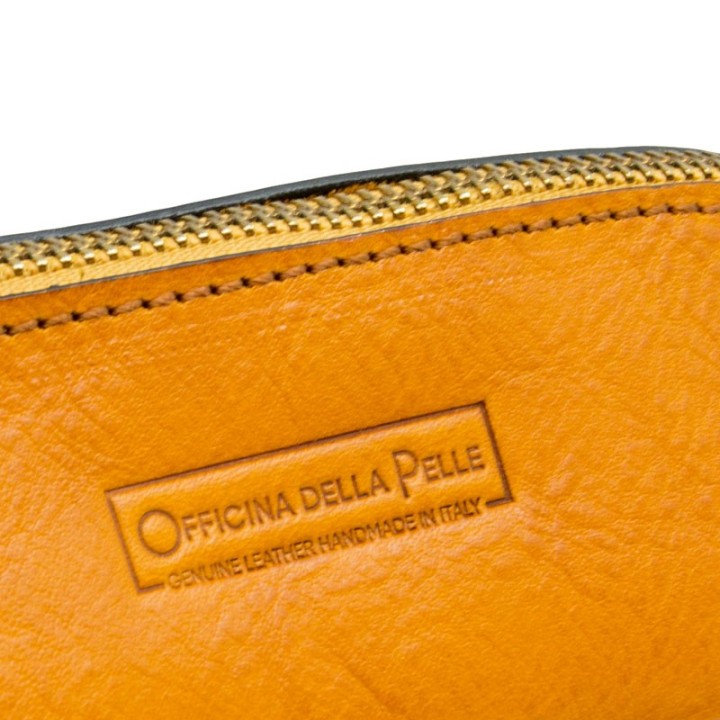 Medium Leather Case Yellow