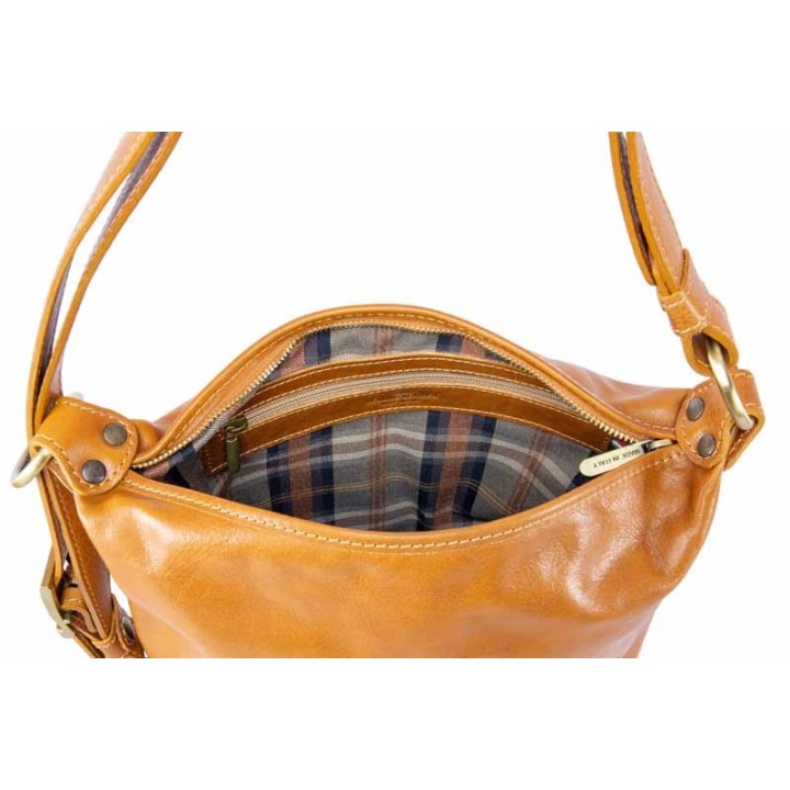 Borsa a tracolla in pelle