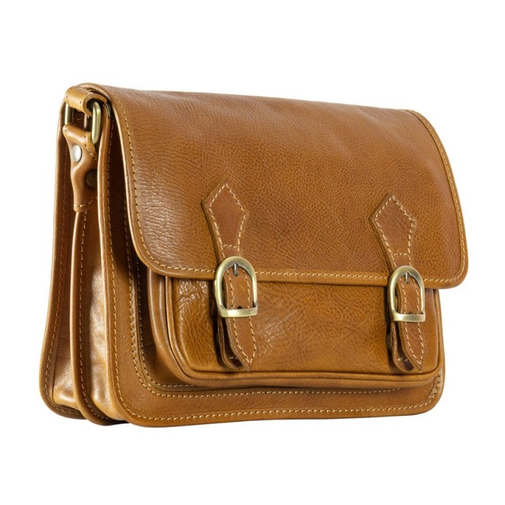 Ledertasche mit Schulterriemen mod. "VENEZIA SMALL" auf Officina della Pelle