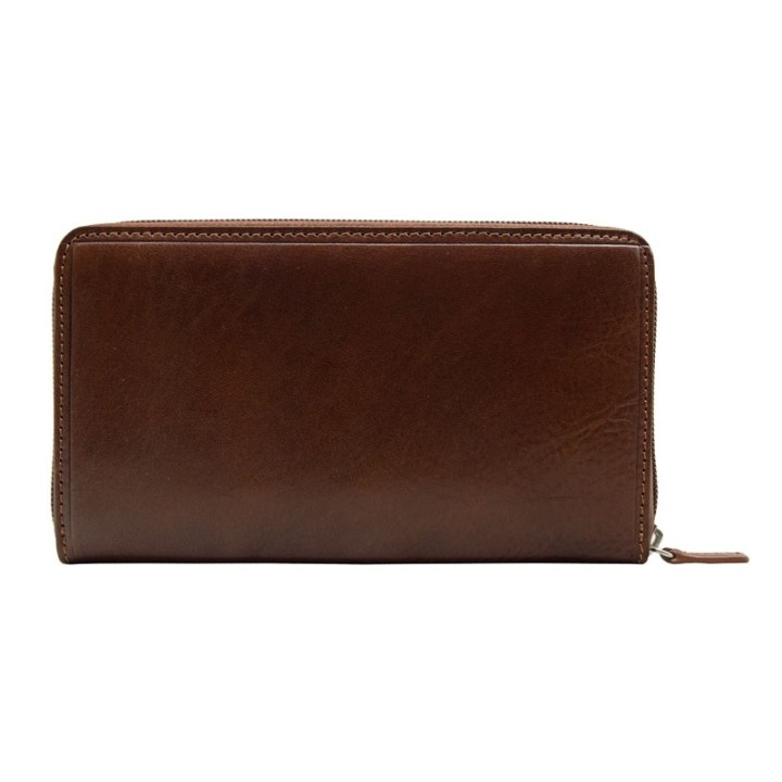 Portefeuille en cuir pour femme sur Officina della Pelle