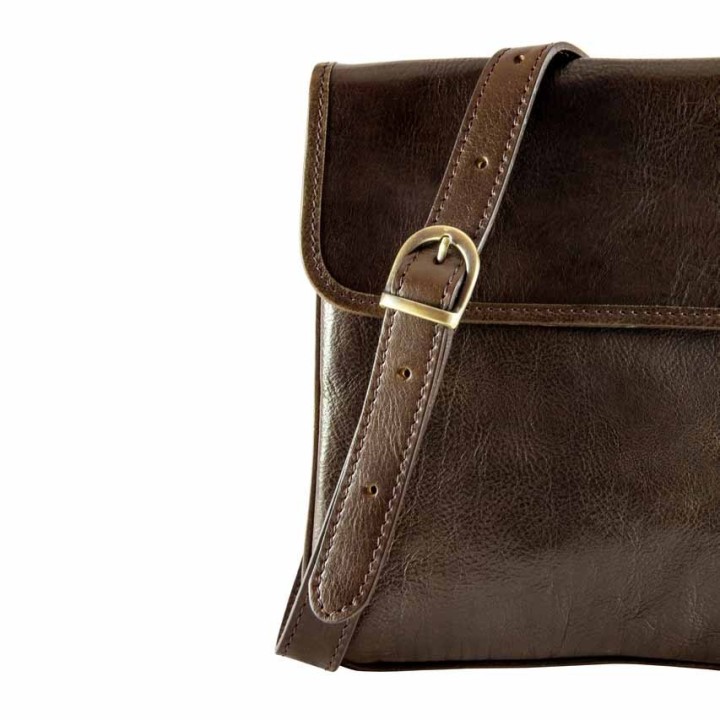 Borsello in pelle mod. "TUSCANY" su Officina della Pelle