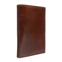 Real Leather Wallet 8795 Brown