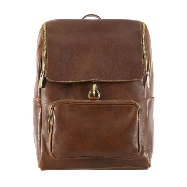 Leather backpack Londra buy on Officina della Pelle