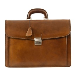 Leather briefcase buy on Officina della Pelle