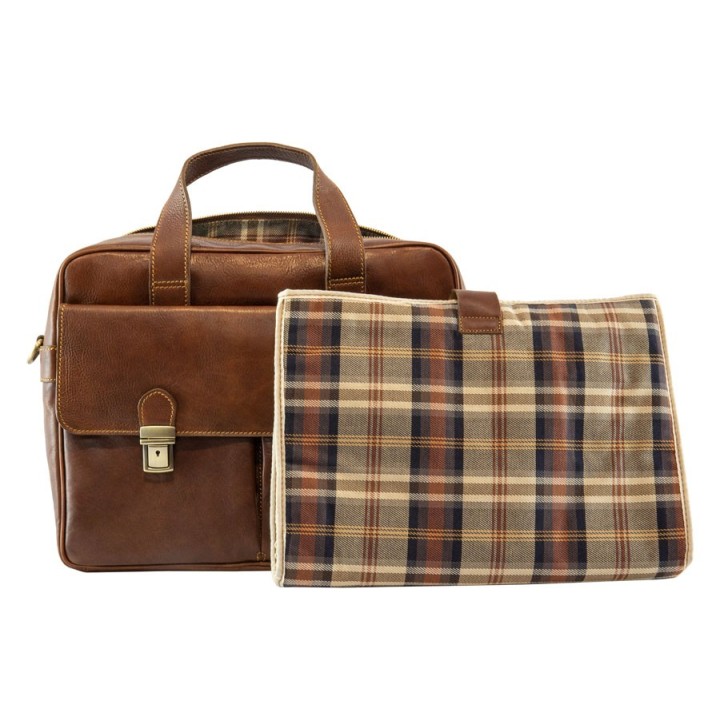 Borsa professionale in pelle su Officina della Pelle