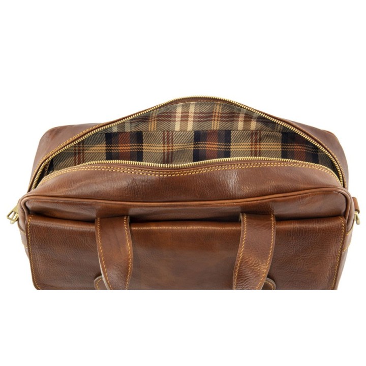 Bolso de piel profesional en Officina della Pelle