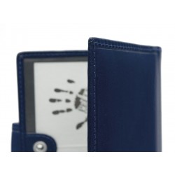 Women Leather Wallet 078 Blue
