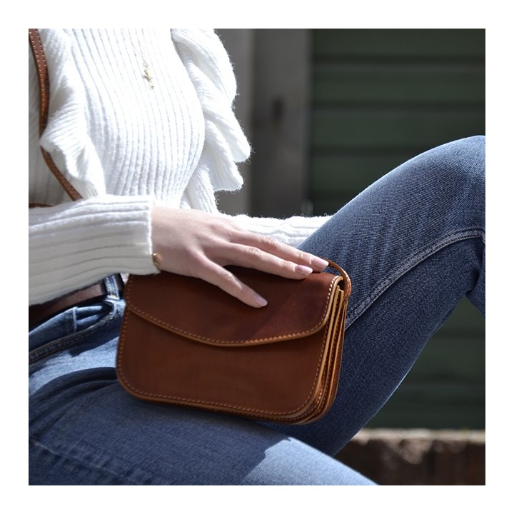 Leather bag Barcellona buy on Officina della Pelle