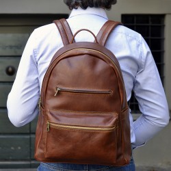 Sac à dos professionnel en cuir