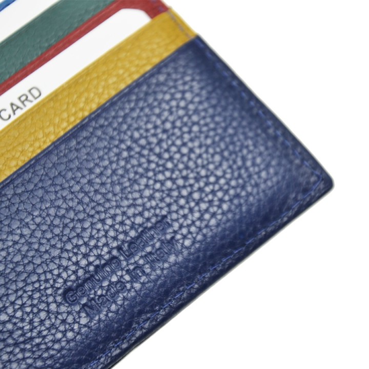 Porta carte di credito in pelle 122-MC