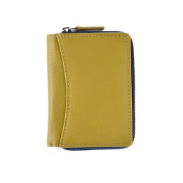 Portafoglio in pelle 540-MC giallo