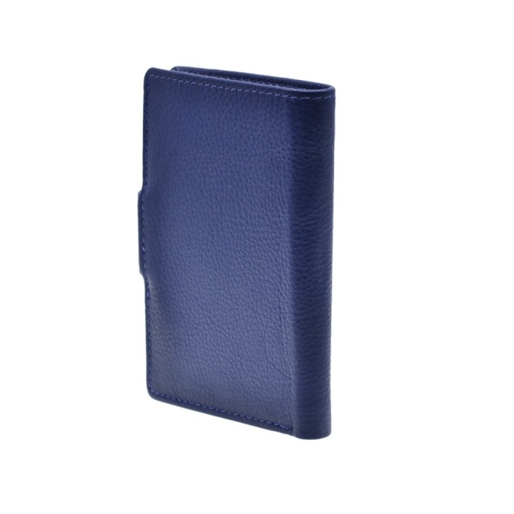 Portafoglio in Pelle 9115-MC blu