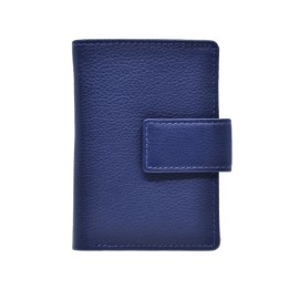 Portafoglio in Pelle 9115-MC blu