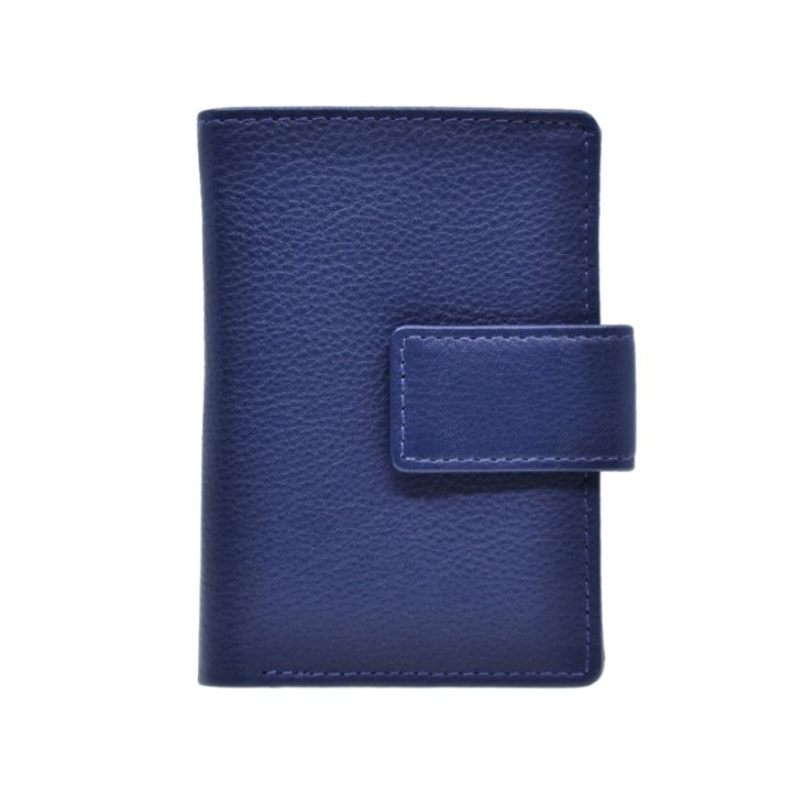 Portafoglio in Pelle 9115-MC blu