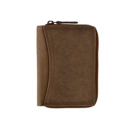Portafoglio in pelle 540-T marrone