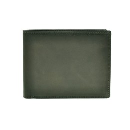 Portafoglio in pelle 756-T verde