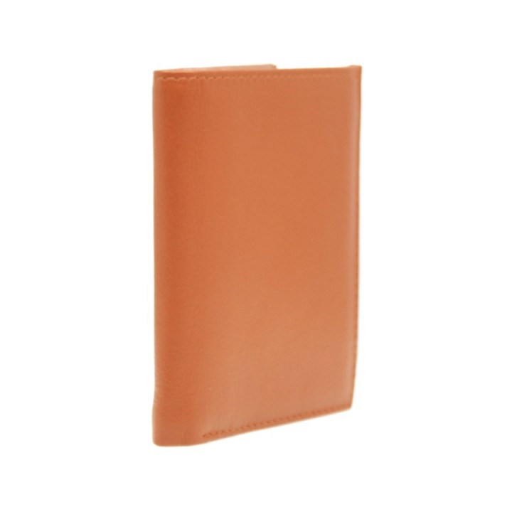 Portafoglio in pelle 707-MC arancione