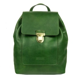 Vienna Leather Backpack green