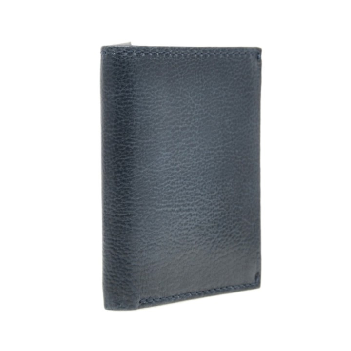 Portafoglio in pelle 149-BT blu
