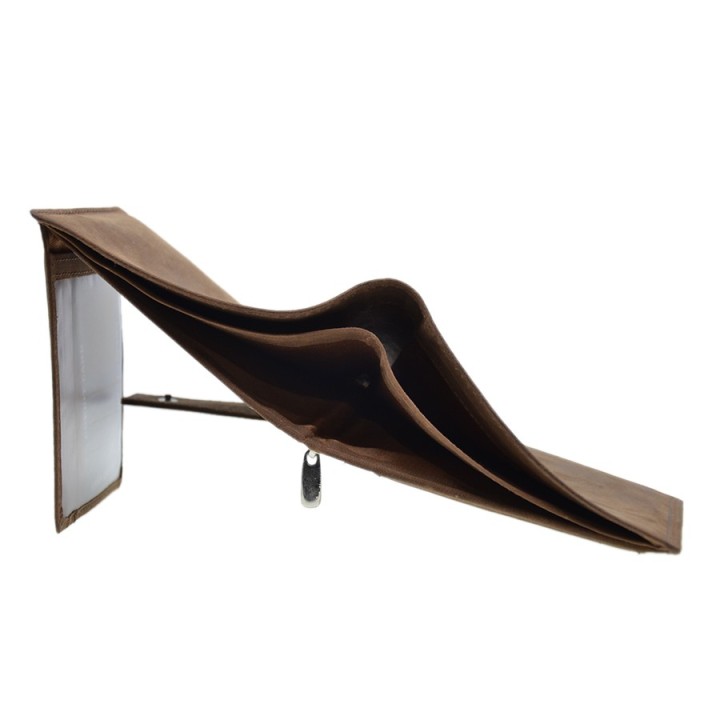 Portafoglio in pelle 9742-T marrone