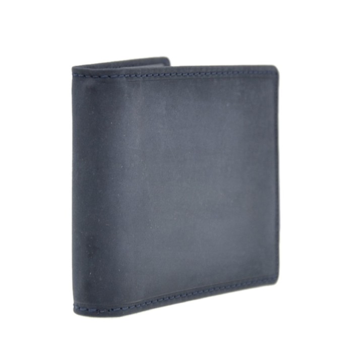 Portafoglio in pelle 584-T blu