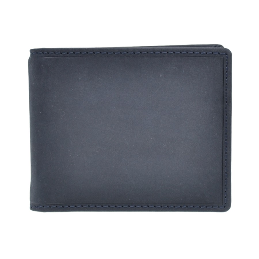 Leather wallet 584-T blue