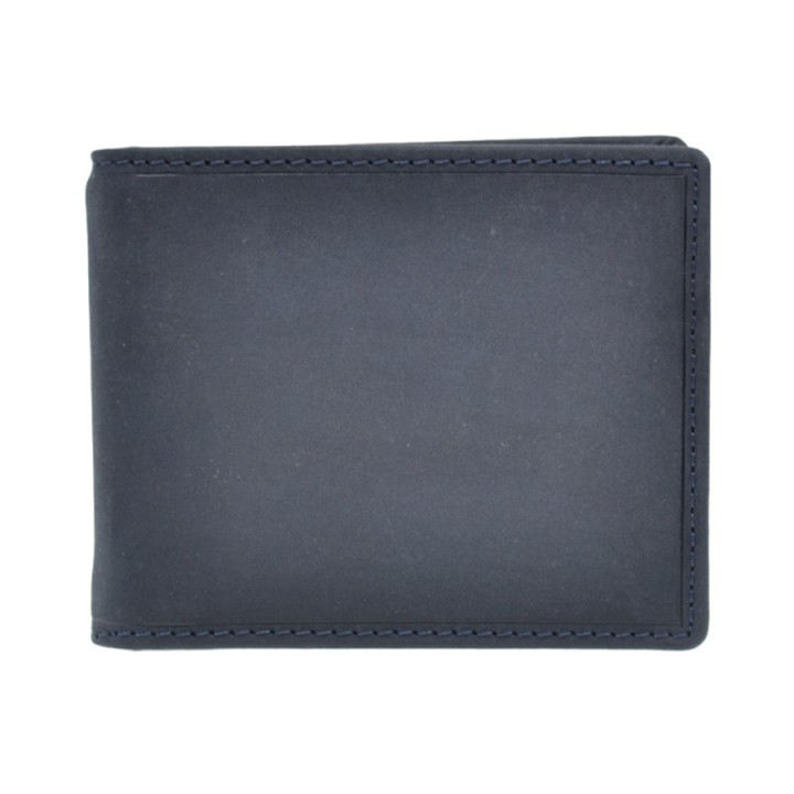 Portafoglio in pelle 584-T blu