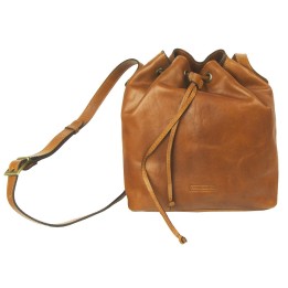 Borsa in pelle Atene miele