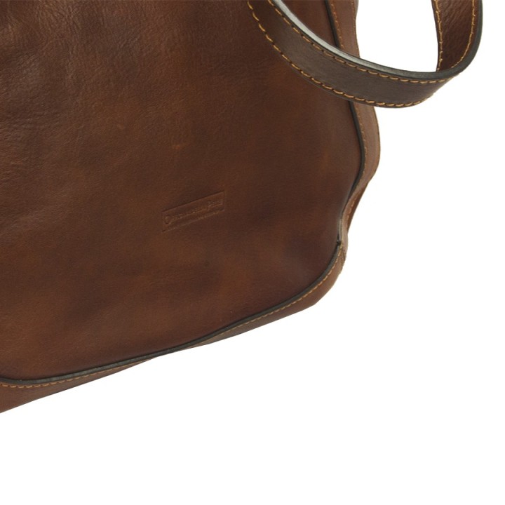 Borsa in pelle Berlino marrone
