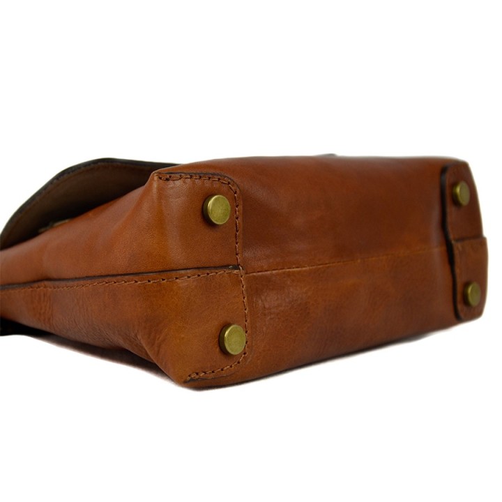 Borsa in pelle PARIGI SMALL miele