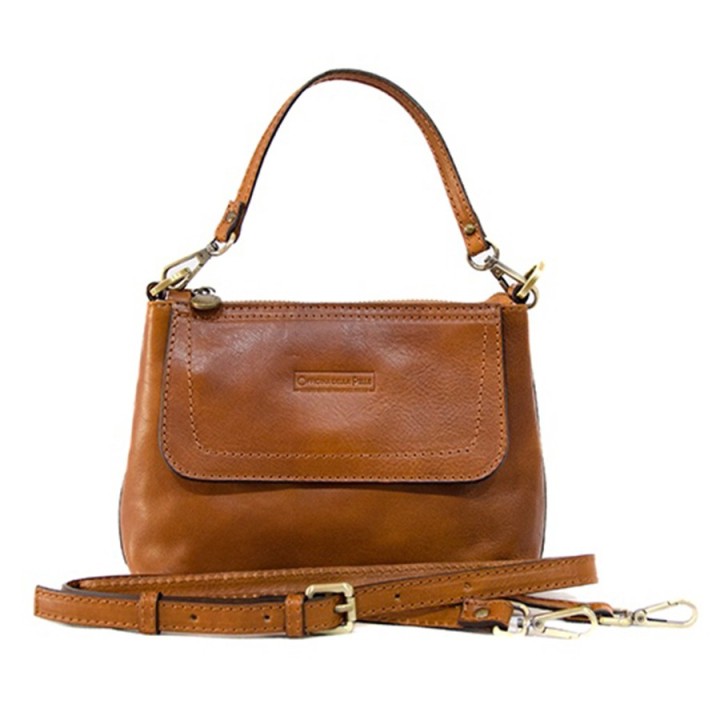 Borsa in pelle PARIGI SMALL miele