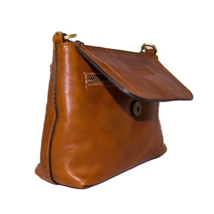 Borsa in pelle PARIGI SMALL miele