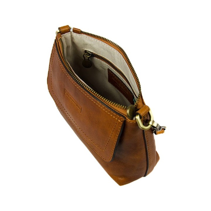 Borsa in pelle PARIGI SMALL miele