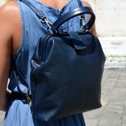 Leather bag LISBONA