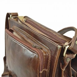 VENEZIA Leather Satchel