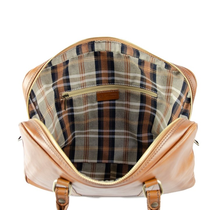 Borsa professionale in pelle miele
