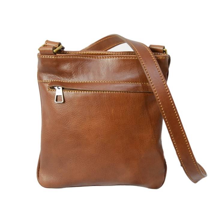 Borsello in pelle Berna marrone