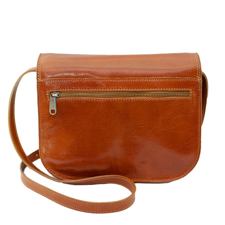 Bolso de piel mod. "FLORENCE" en Officina della Pelle