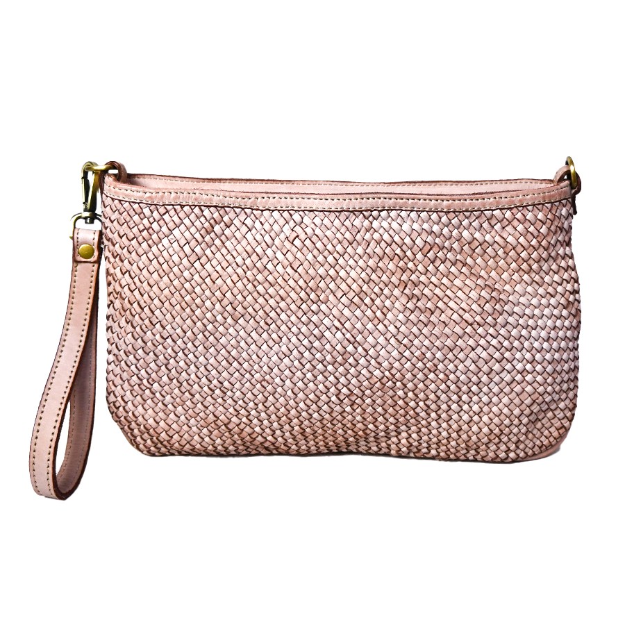 Leather Bag MALAGA powder pink